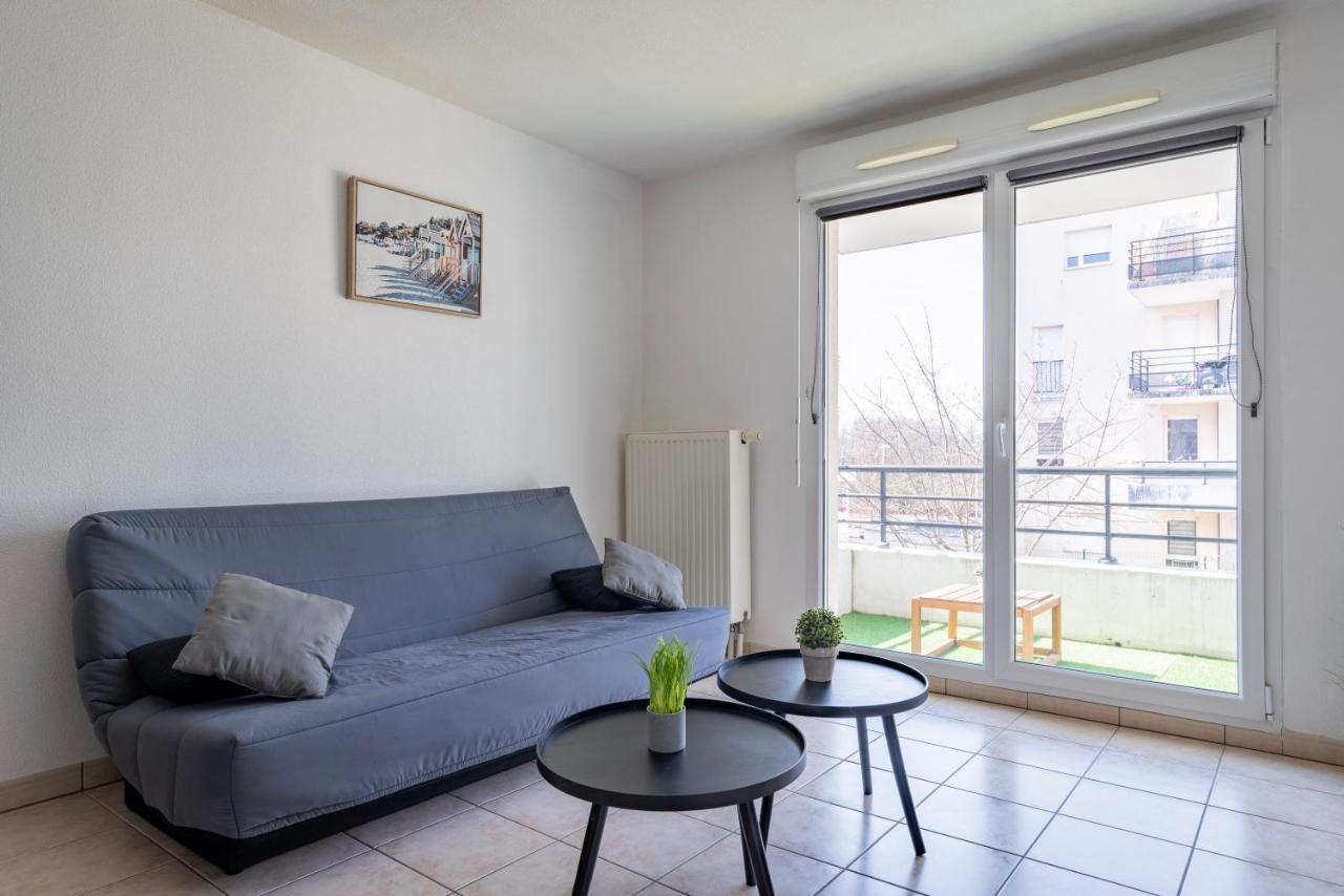 Le Zenith - Parking Prive & Wifi - 5 Min Zenith De Strasbourg Appartement Buitenkant foto