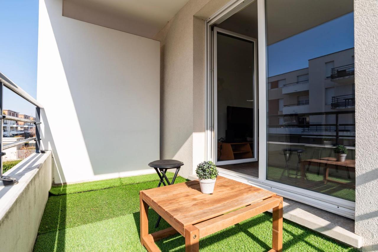 Le Zenith - Parking Prive & Wifi - 5 Min Zenith De Strasbourg Appartement Buitenkant foto